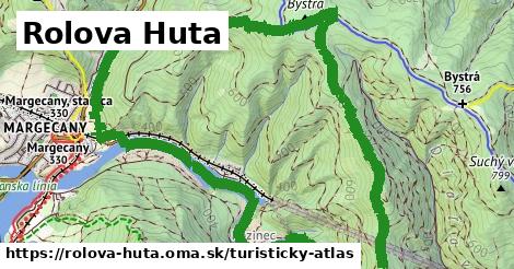 ikona Rolova Huta: 403 m trás turisticky-atlas v rolova-huta