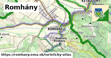 ikona Turistická mapa turisticky-atlas v romhany