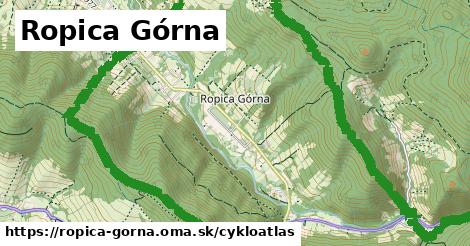 ikona Cyklo cykloatlas v ropica-gorna