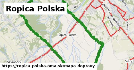 ikona Mapa dopravy mapa-dopravy v ropica-polska