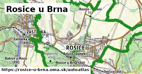 ulice v Rosice u Brna