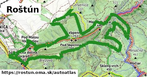 ikona Mapa autoatlas v rostun