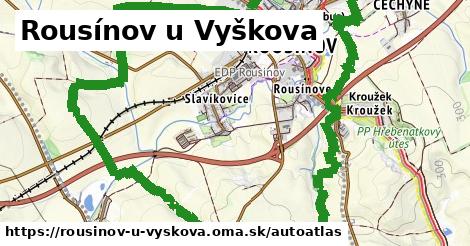 ikona Mapa autoatlas v rousinov-u-vyskova
