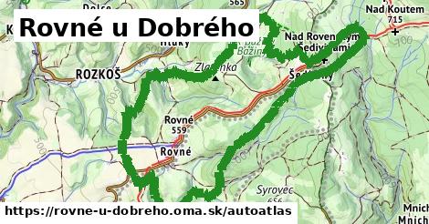 ikona Mapa autoatlas v rovne-u-dobreho