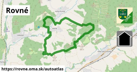 ikona Mapa autoatlas v rovne