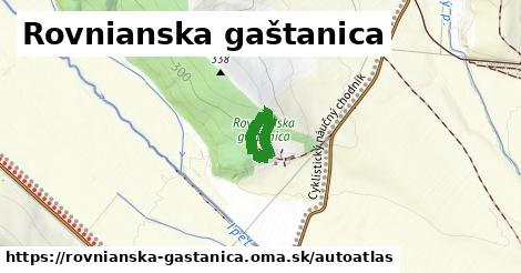 ulice v Rovnianska gaštanica