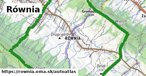 ikona Mapa autoatlas v rownia