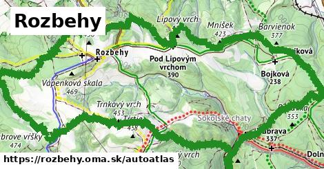 ulice v Rozbehy