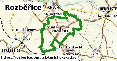 ikona Turistická mapa turisticky-atlas v rozberice