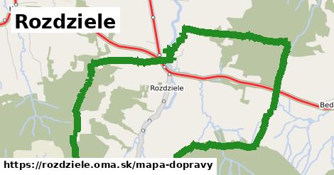 ikona Mapa dopravy mapa-dopravy v rozdziele