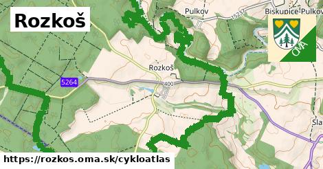 ikona Cyklo cykloatlas v rozkos