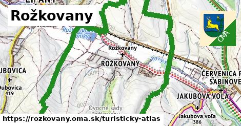 ikona Turistická mapa turisticky-atlas v rozkovany