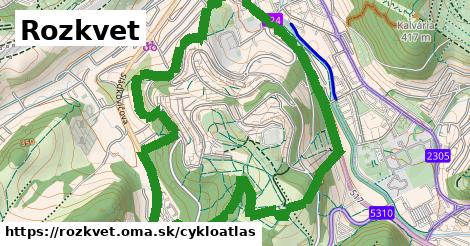 ikona Cyklo cykloatlas v rozkvet