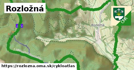 ikona Cyklo cykloatlas v rozlozna