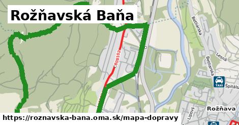 ikona Rožňavská Baňa: 1,23 km trás mapa-dopravy v roznavska-bana