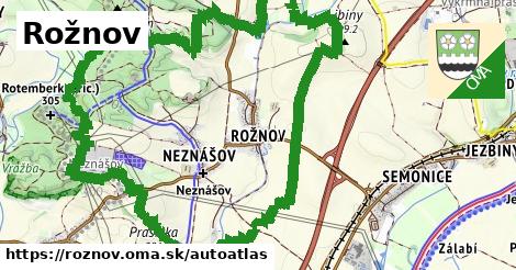 ikona Mapa autoatlas v roznov