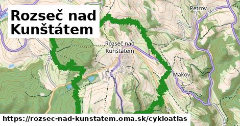 ikona Cyklo cykloatlas v rozsec-nad-kunstatem