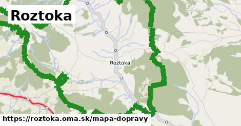 ikona Mapa dopravy mapa-dopravy v roztoka