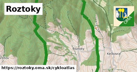 ikona Cyklo cykloatlas v roztoky