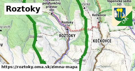 ikona Zimná mapa zimna-mapa v roztoky