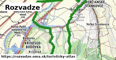 ikona Rozvadze: 1,55 km trás turisticky-atlas v rozvadze