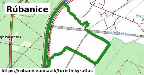 ikona Rúbanice: 1,41 km trás turisticky-atlas v rubanice