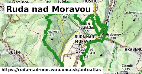 ikona Mapa autoatlas v ruda-nad-moravou