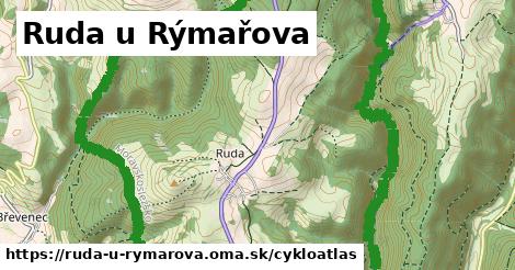 ikona Ruda u Rýmařova: 5,6 km trás cykloatlas v ruda-u-rymarova