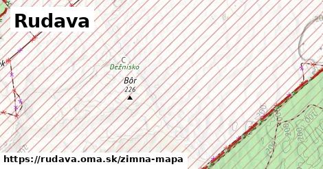 ikona Zimná mapa zimna-mapa v rudava