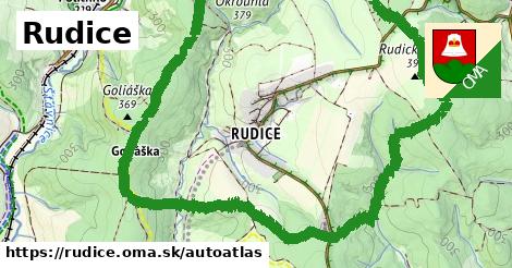 ikona Mapa autoatlas v rudice