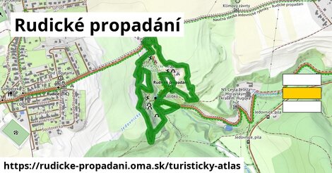 ikona Turistická mapa turisticky-atlas v rudicke-propadani