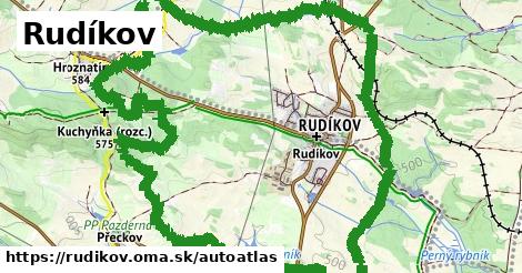 ikona Mapa autoatlas v rudikov