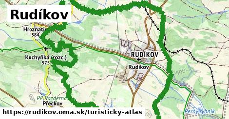 ikona Turistická mapa turisticky-atlas v rudikov