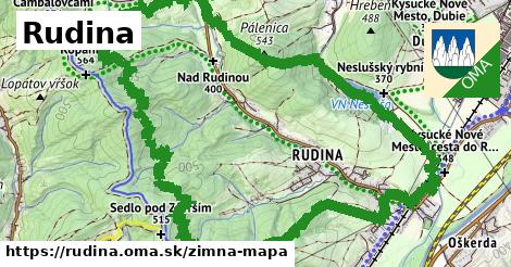 ikona Zimná mapa zimna-mapa v rudina