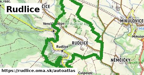 ikona Mapa autoatlas v rudlice