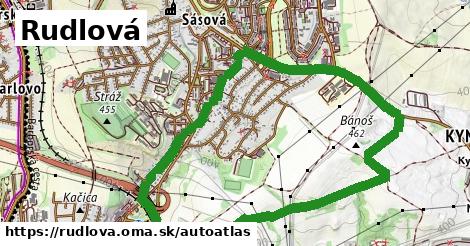 ikona Mapa autoatlas v rudlova