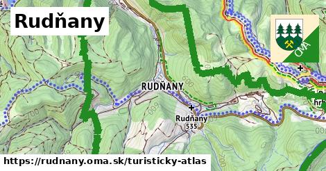 ikona Turistická mapa turisticky-atlas v rudnany