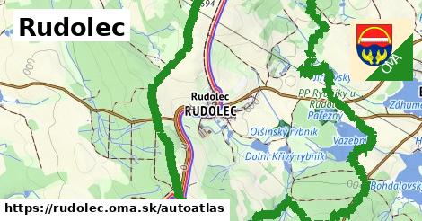 ikona Mapa autoatlas v rudolec