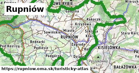 ikona Turistická mapa turisticky-atlas v rupniow