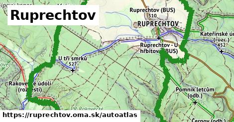 ikona Mapa autoatlas v ruprechtov