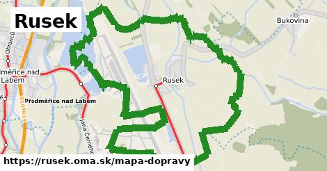 ikona Mapa dopravy mapa-dopravy v rusek