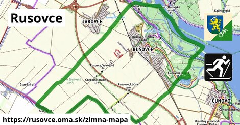 ikona Zimná mapa zimna-mapa v rusovce