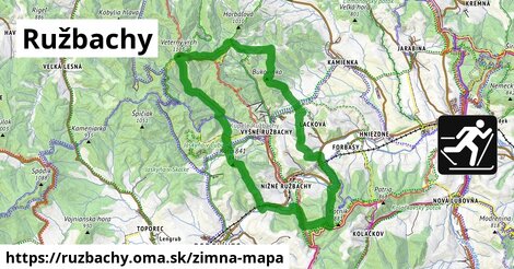 ikona Zimná mapa zimna-mapa v ruzbachy