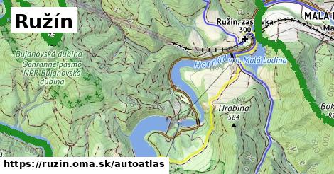 ulice v Ružín