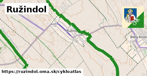 ikona Cyklo cykloatlas v ruzindol