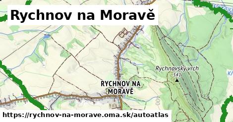 ikona Mapa autoatlas v rychnov-na-morave