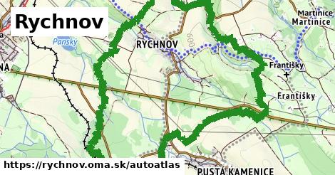 ikona Mapa autoatlas v rychnov