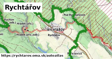 ikona Mapa autoatlas v rychtarov