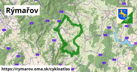 ikona Cyklo cykloatlas v rymarov