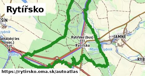 ikona Mapa autoatlas v rytirsko